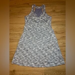 MPG Athletic Dress Large Gray Heather Racerback Built-In Bra Tennis Golf